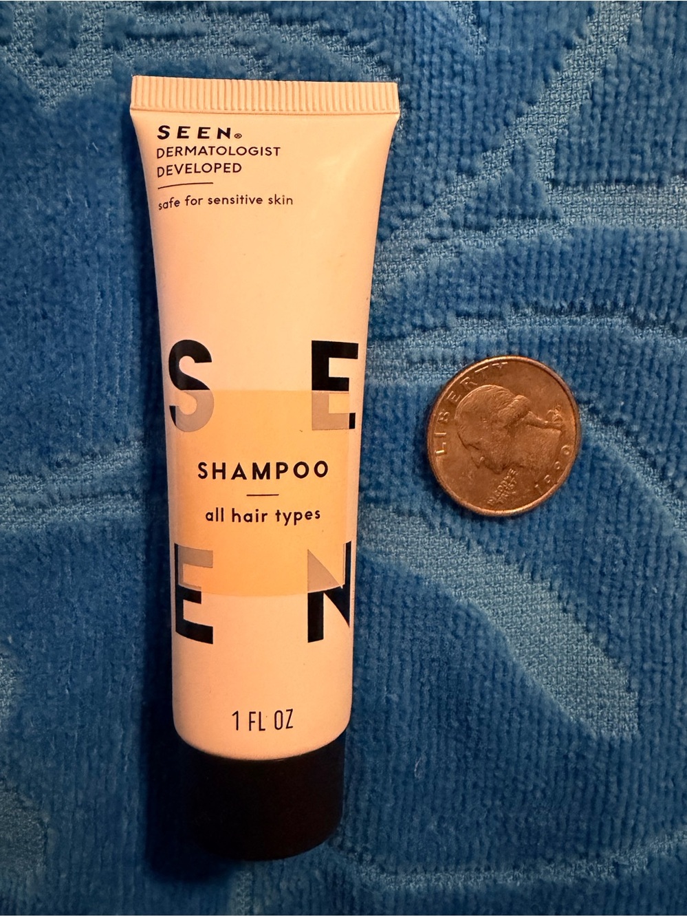 🍄6/$26 SEEN all hair types shampoo travel 1oz NWT